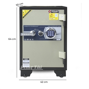 Két sắt Welko KCC110VĐ khóa vân tay điện tử