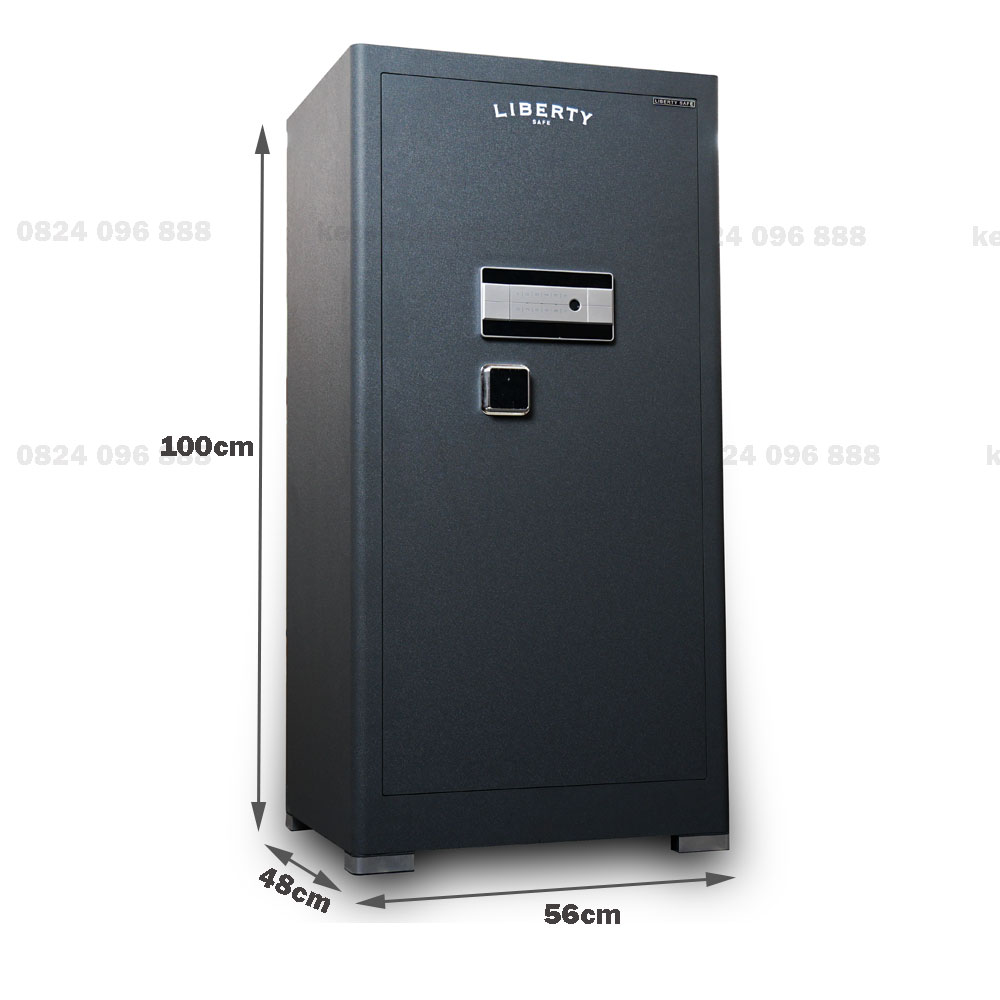 Két sắt Liberty LB100S khoá vân tay kết nối điện thoại 