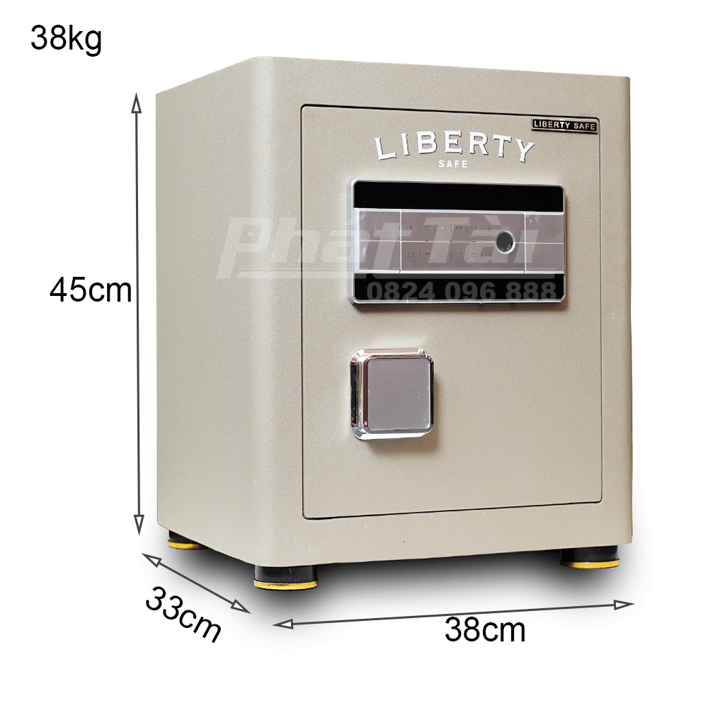 Két sắt thông minh Liberty LB45S khoá vân tay 
