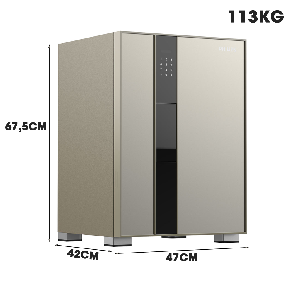 Két Sắt Philips Cao Cấp VALIS-6BU 113kg