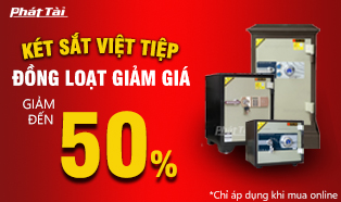 Két sắt vân tay